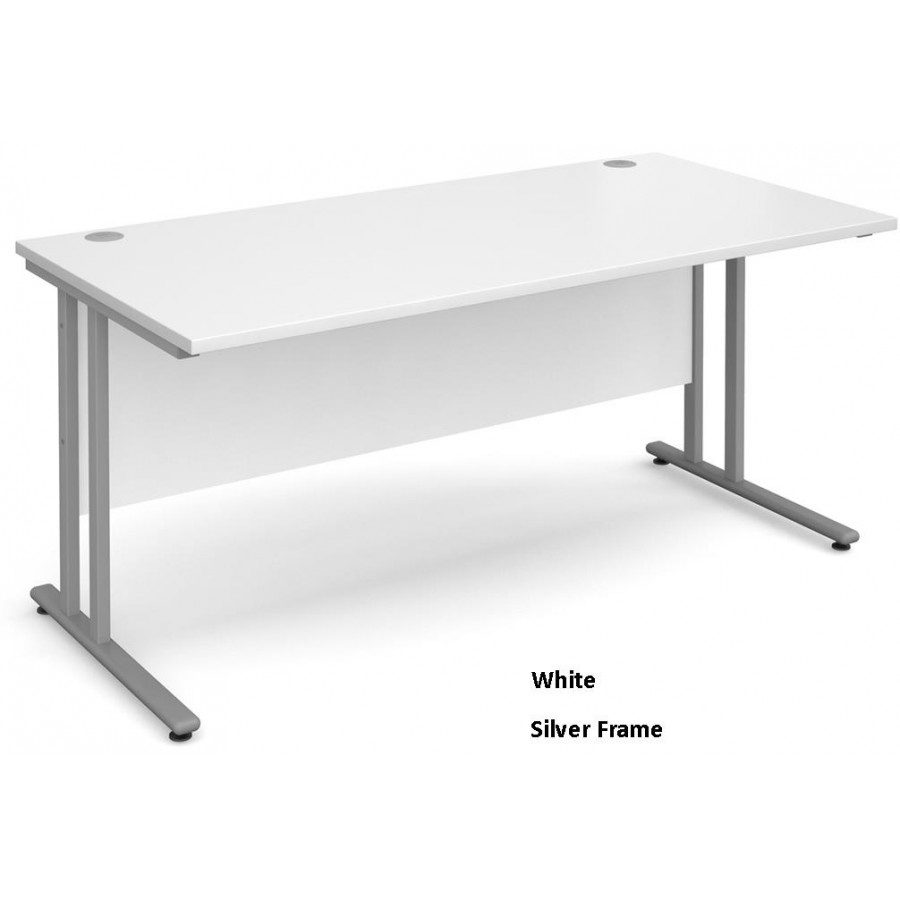 Maestro 800mm Deep Straight Office Desk